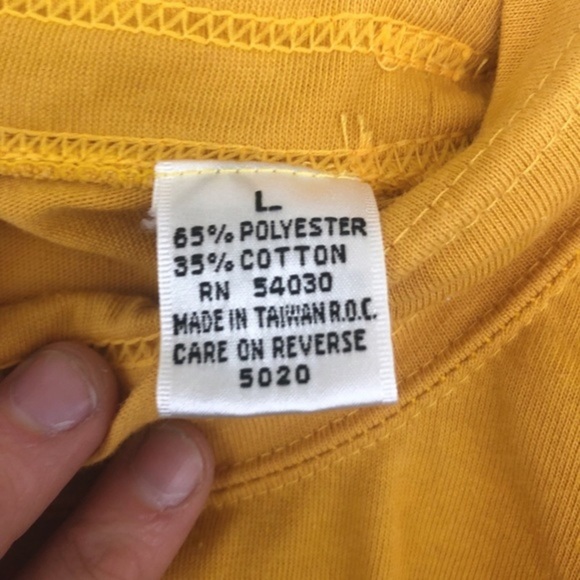 Gerard Works Women's Mustard Yellow Turtle/ Mock Neck Long Sleeve Top Size L - Picture 3 of 10